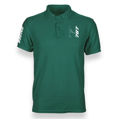B787 DESIGNED POLO SHIRT THE AV8R